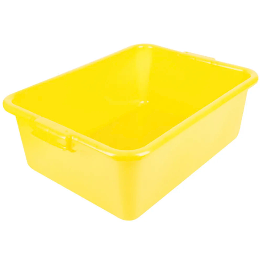 Solutions Kitchen Food Storage Drain Box - With Cover, 15x20x7", Yellow