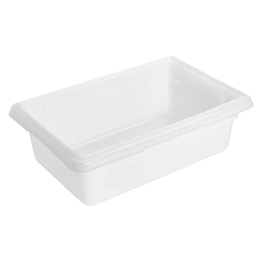 Solutions Kitchen 3 1/2 gal Food/Tote Box - 18x12x6" White Poly