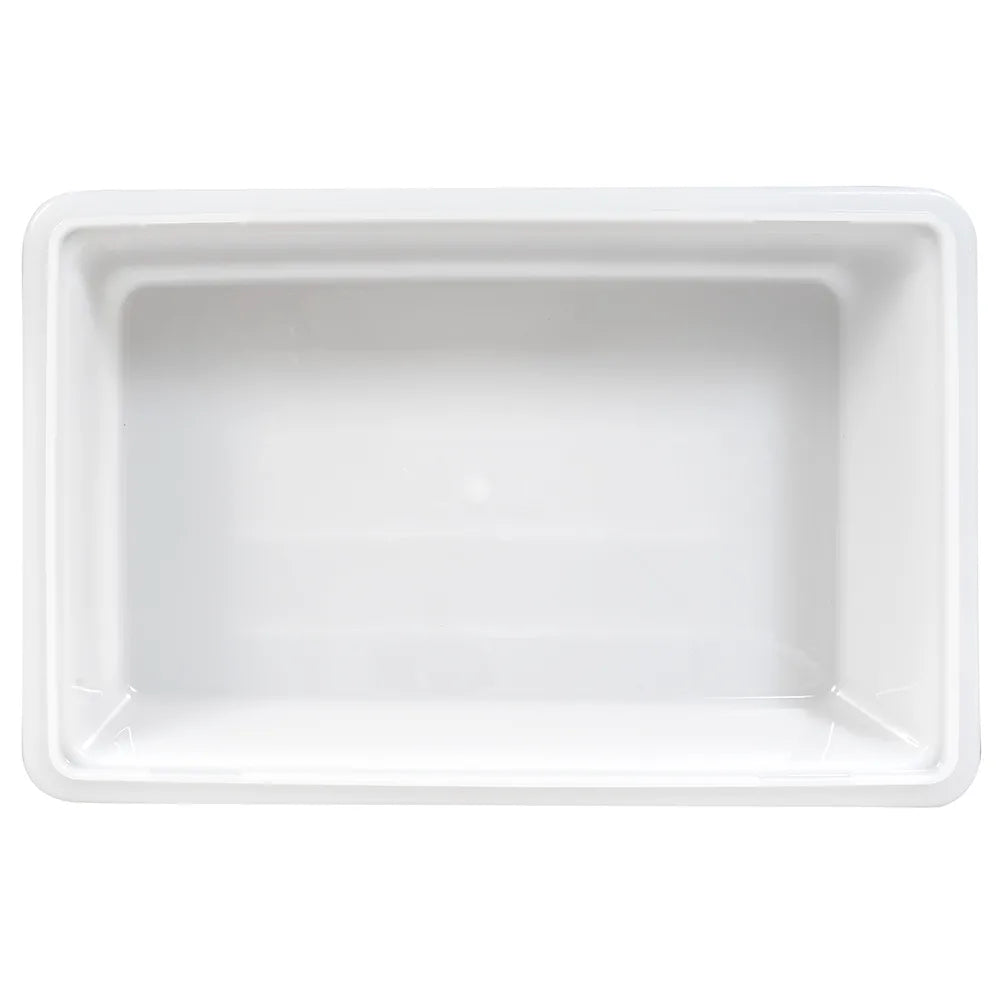 Solutions Kitchen 2 gal Food/Tote Box - 18x12x3 1/2" White Poly