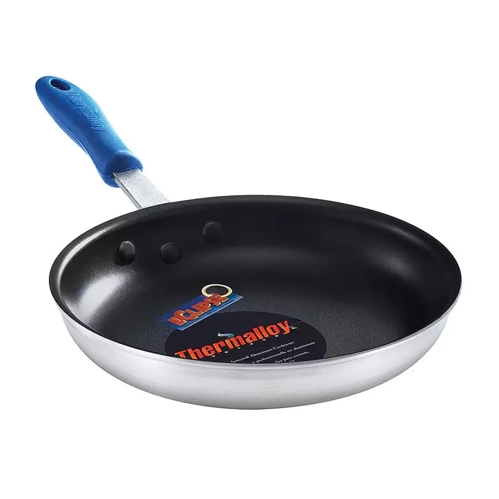 Solutions Kitchen 12" Non-Stick Aluminum Frying Pan w/ Solid Silicone Handle