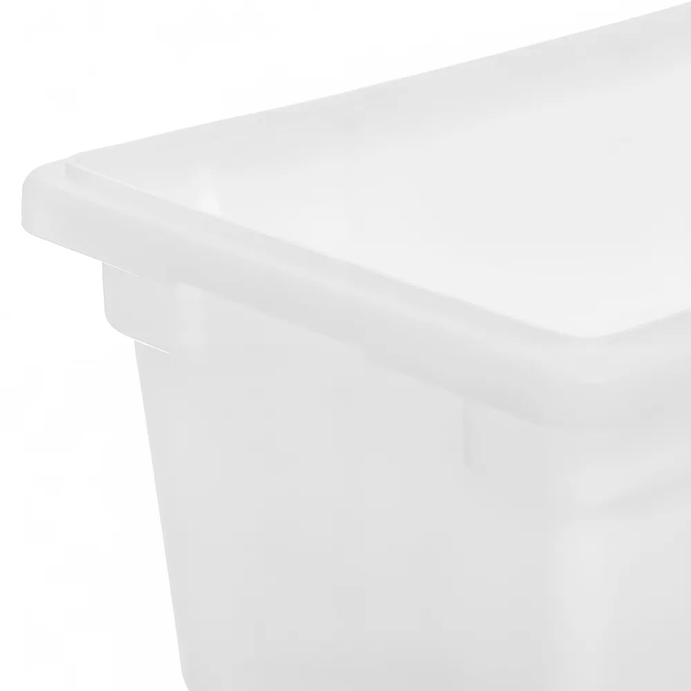 Solutions Kitchen 5 1/2 gal Food Storage Box - 18x12x9" White