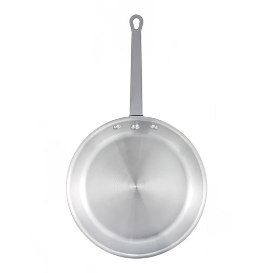 Solutions Kitchen 12" Aluminum Frying Pan w/ Solid Metal Handle