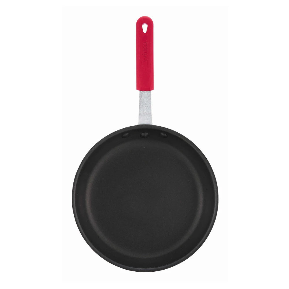 Solutions Kitchen 10" Non Stick Aluminum Frying Pan w/ Solid Silicone Handle