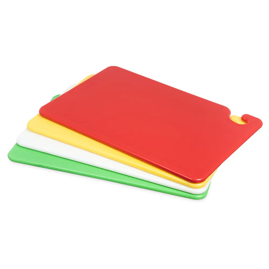 Solutions Kitchen Cutting Board Set w/ (4) Boards - 12" x 18", Assorted Colors