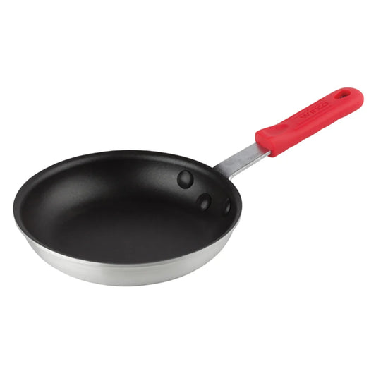 Solutions Kitchen 7" Non Stick Aluminum Frying Pan w/ Solid Silicone Handle