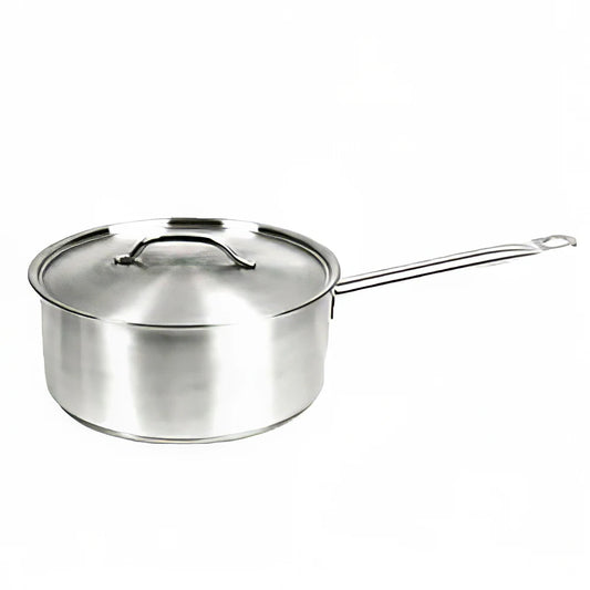 Solutions Kitchen 3 1/2 qt Stainless Steel Saucepan w/ Hollow Metal Handle