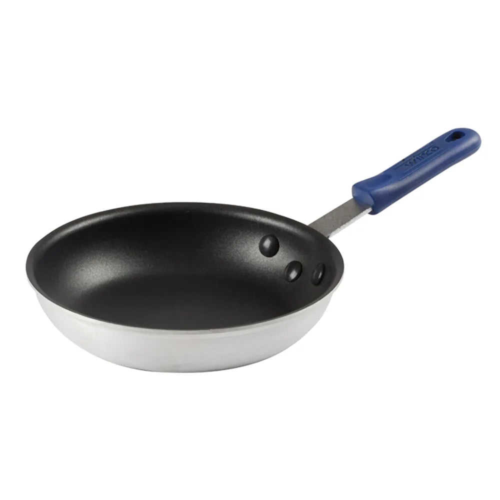 Solutions Kitchen 8" Aluminum Frying Pan w/ Solid Silicone Handle