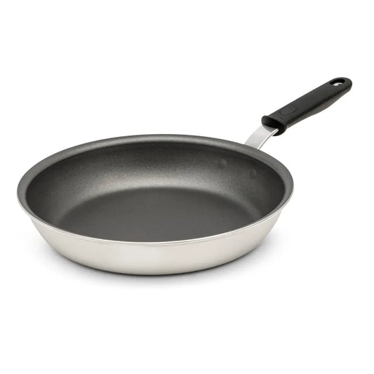 Solutions Kitchen 12 Non-Stick Aluminum Frying Pan w/ Hollow Silicone Handle