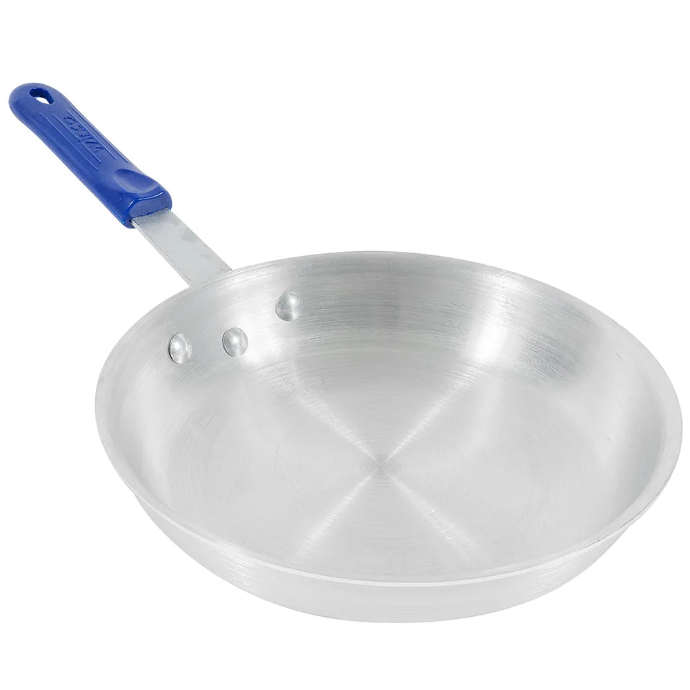 Solutions Kitchen 10" Aluminum Frying Pan w/ Solid Silicone Handle