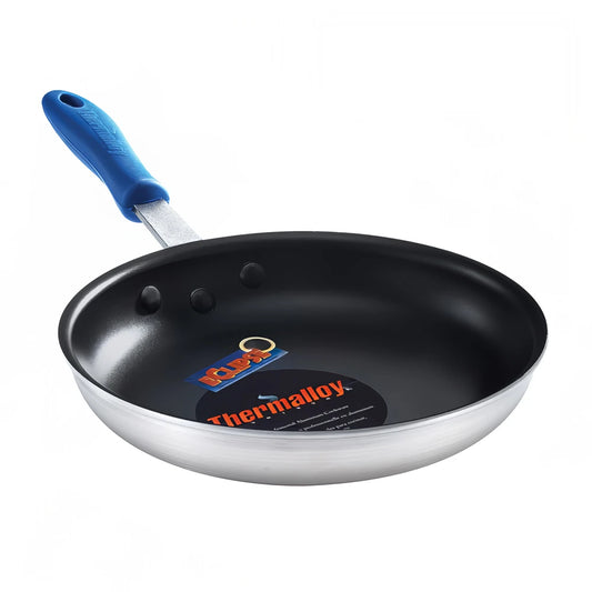 Solutions Kitchen 8" Non-Stick Aluminum Frying Pan w/ Solid Silicone Handle