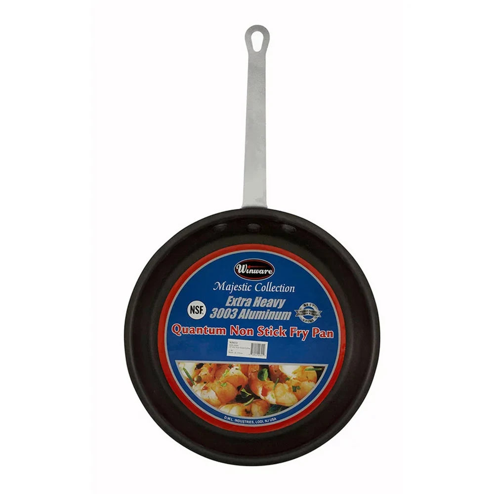 Solutions Kitchen 12" Non-Stick Aluminum Frying Pan w/ Solid Metal Handle