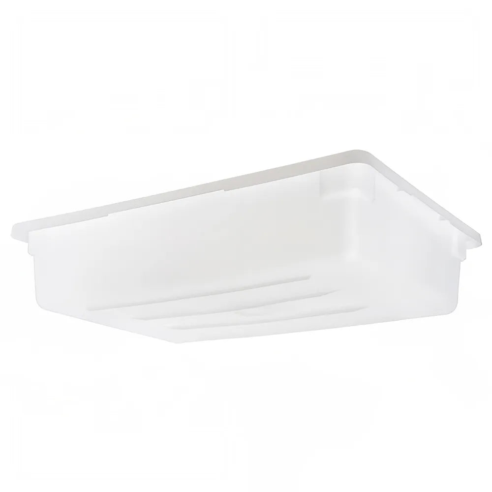 Solutions Kitchen 8 1/2 gal Food Storage Box - 26x18x6" White