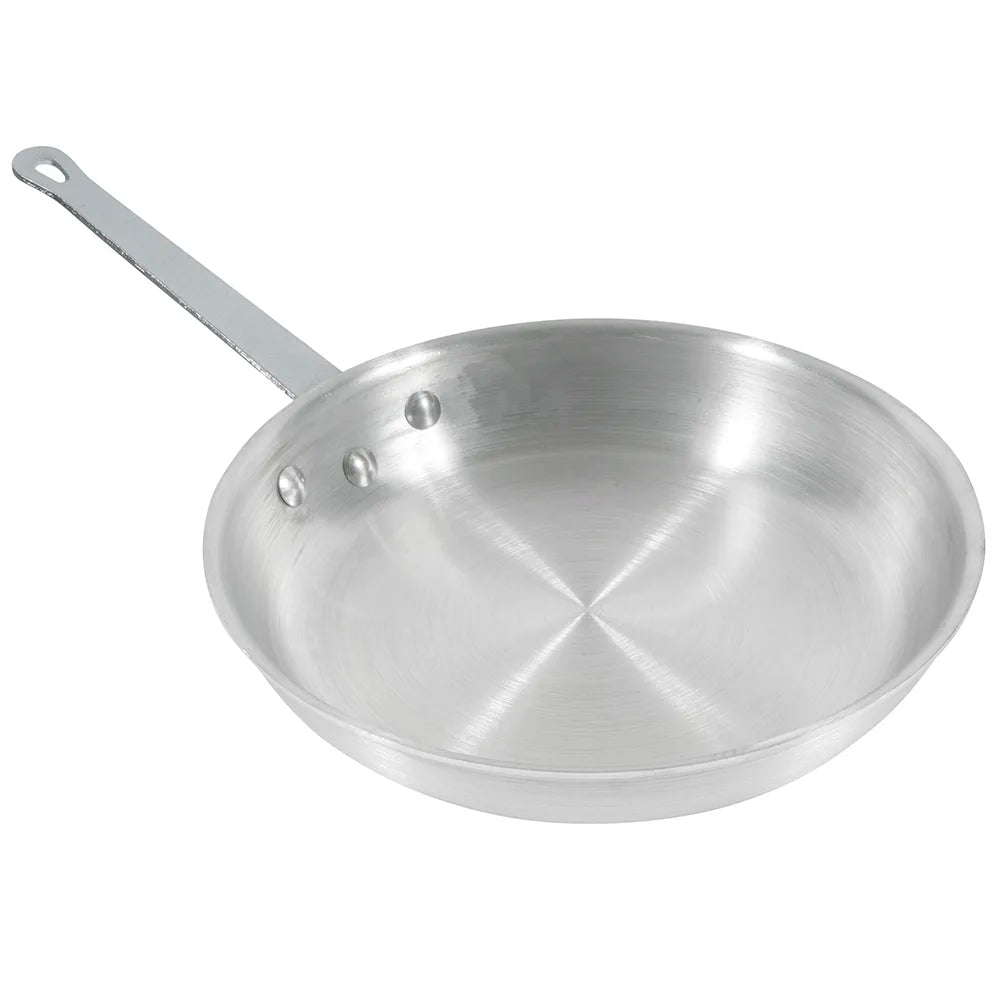 Solutions Kitchen 10" Aluminum Frying Pan w/ Solid Metal Handle