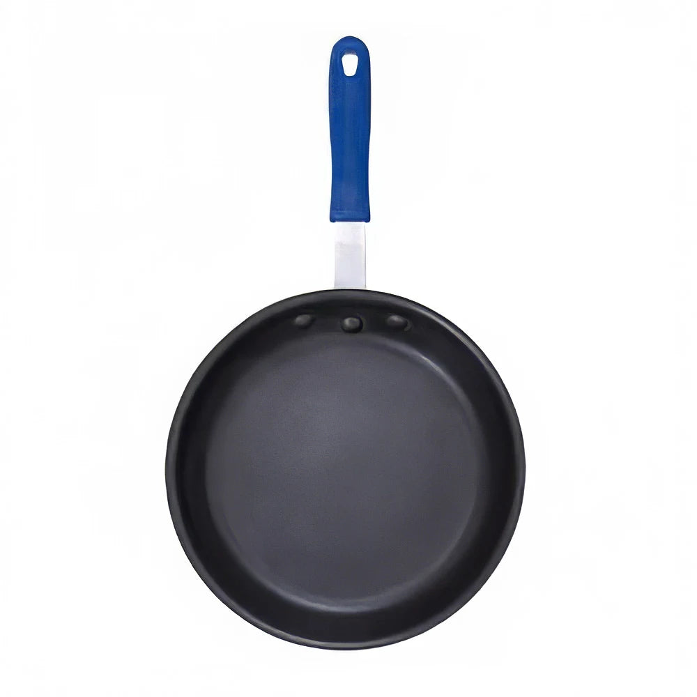 Solutions Kitchen 8" Aluminum Frying Pan w/ Solid Silicone Handle