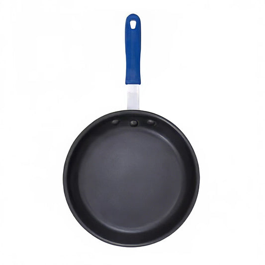 Solutions Kitchen 8" Aluminum Frying Pan w/ Solid Silicone Handle