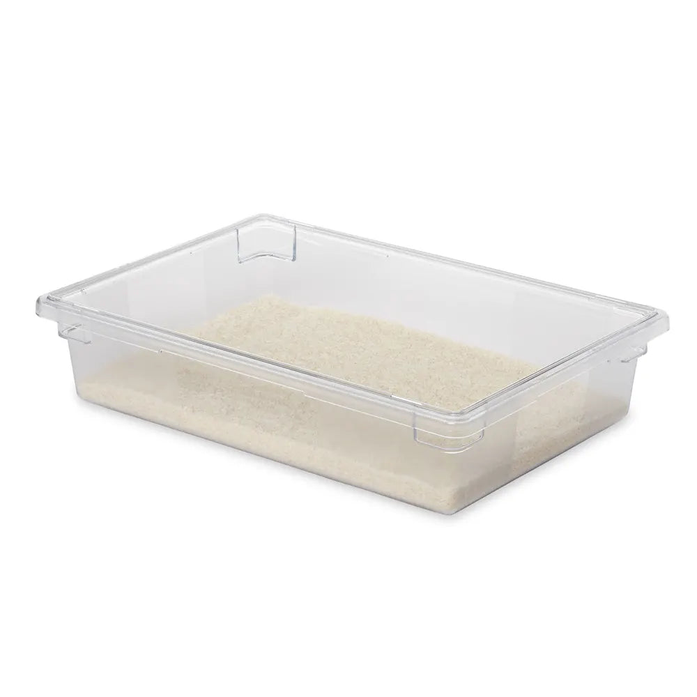 Solutions Kitchen 8 1/2 gal Food/Tote Box - 26x18x6" Clear Poly