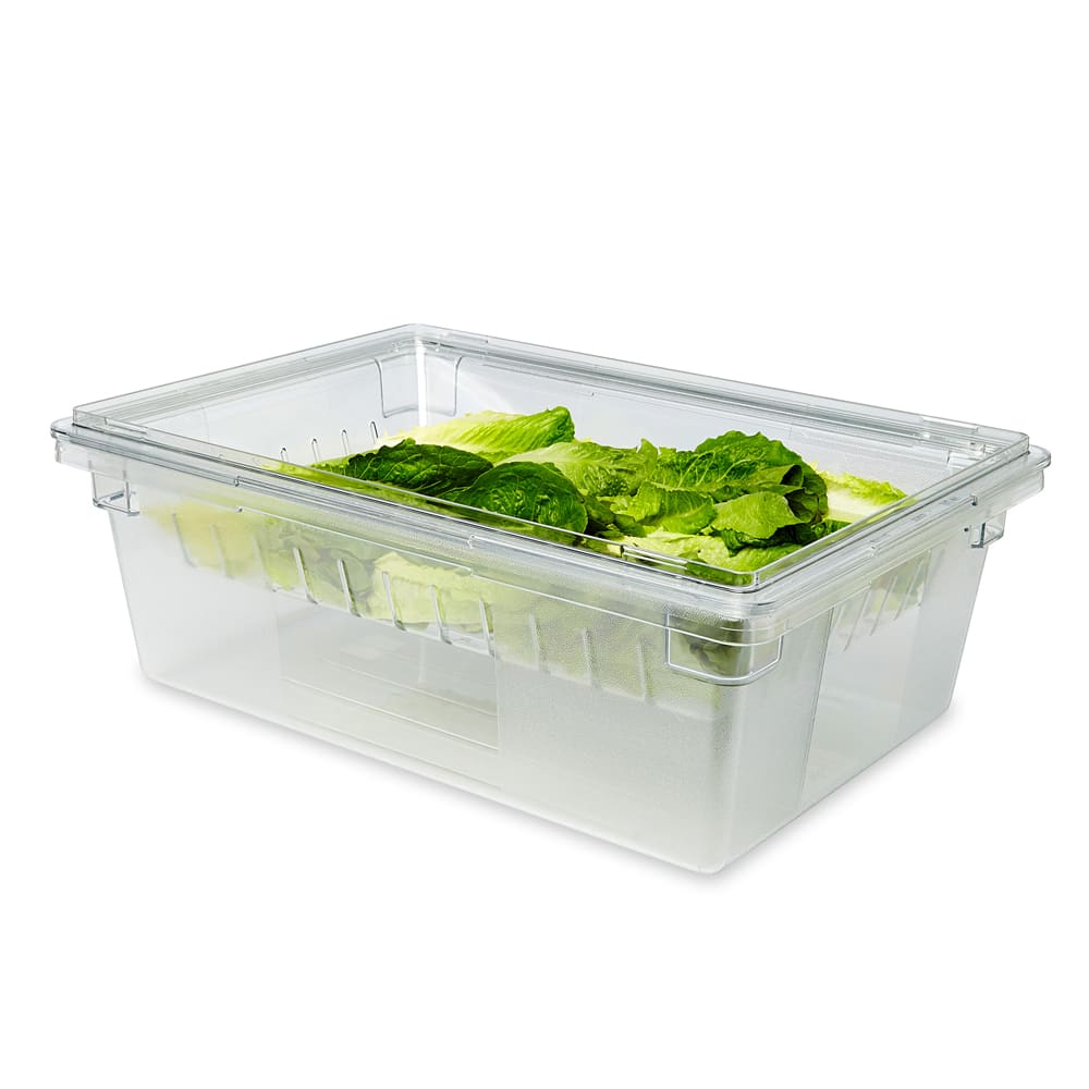 Solutions Kitchen Colander/Drain Tray - Fits 26x18x5" Food/Tote Box, Clear