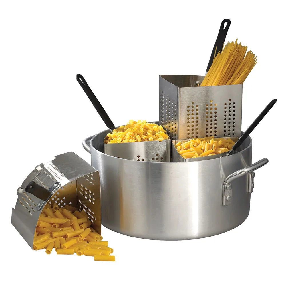 Winco 20 qt Pasta Cooker - Aluminum