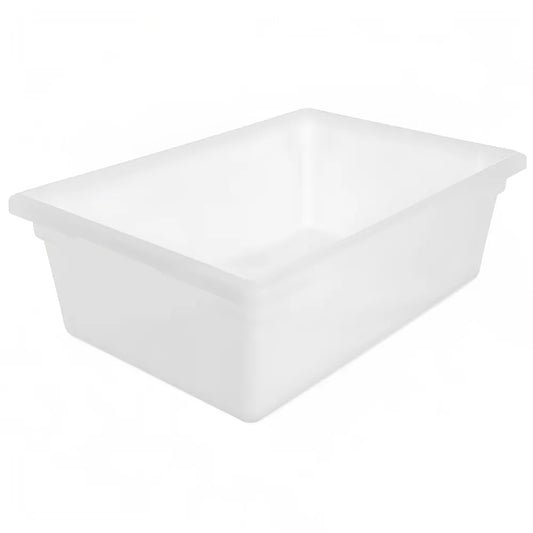 Solutions Kitchen 12 1/2 gal Food Storage Box - 26x18x9" White