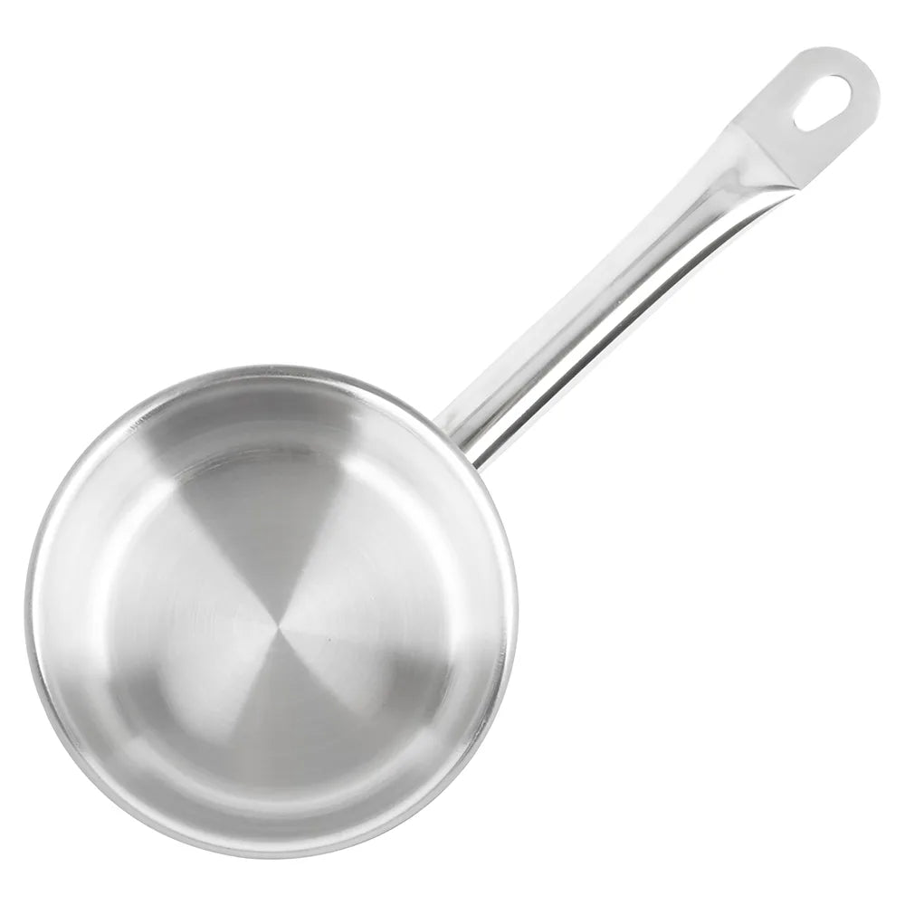 Solutions Kitchen 1 qt Stainless Steel Saucepan w/ Hollow Metal Handle - Induction ready