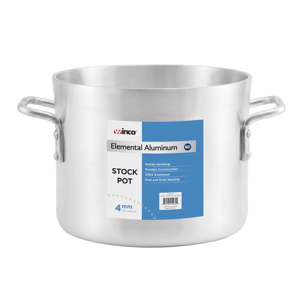 Solutions Kitchen 32 qt Aluminum Stock Pot