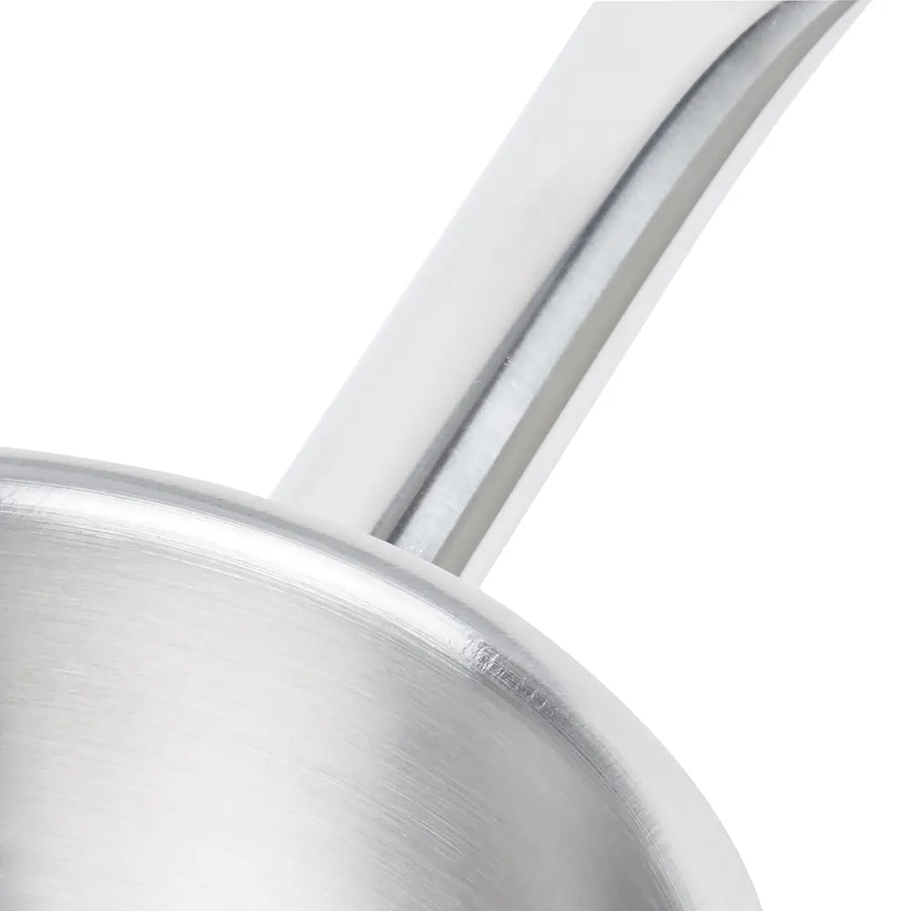 Solutions Kitchen 1 qt Stainless Steel Saucepan w/ Hollow Metal Handle - Induction ready